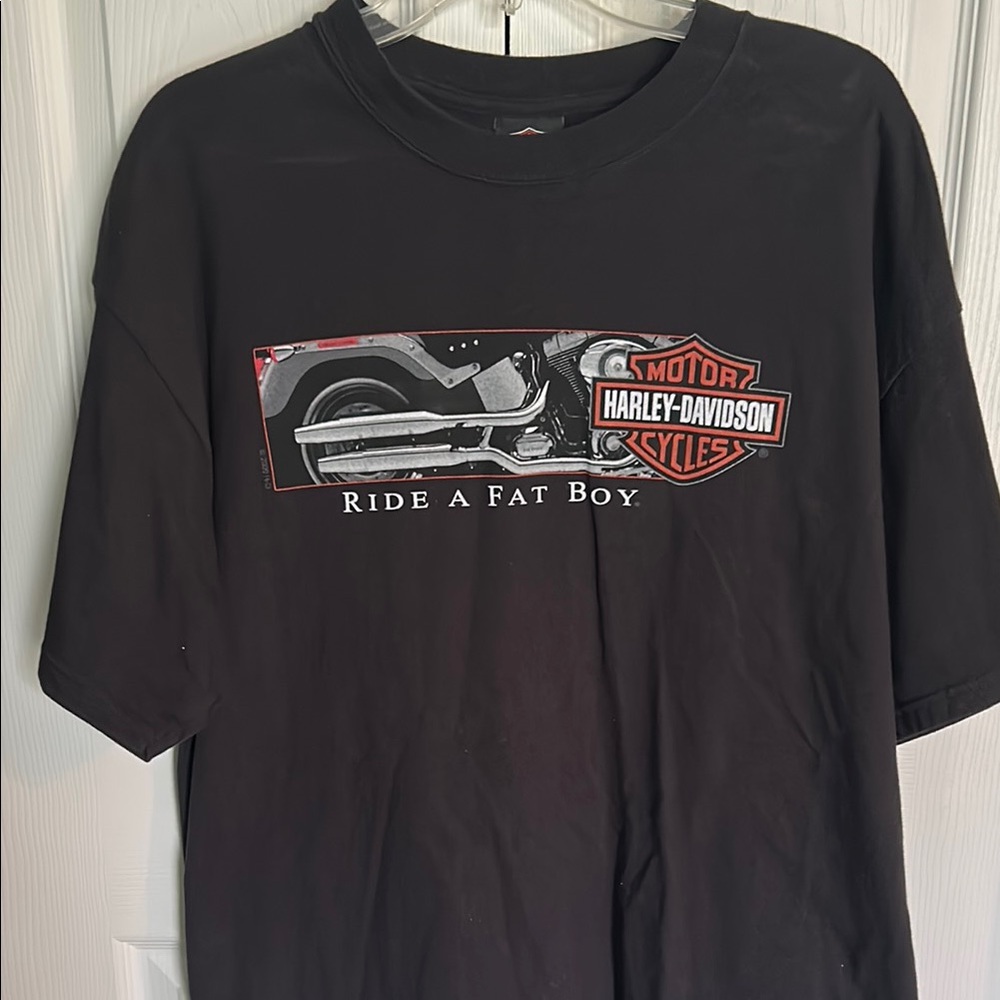 Harley-Davidson Black Graphic T-Shirt for Men